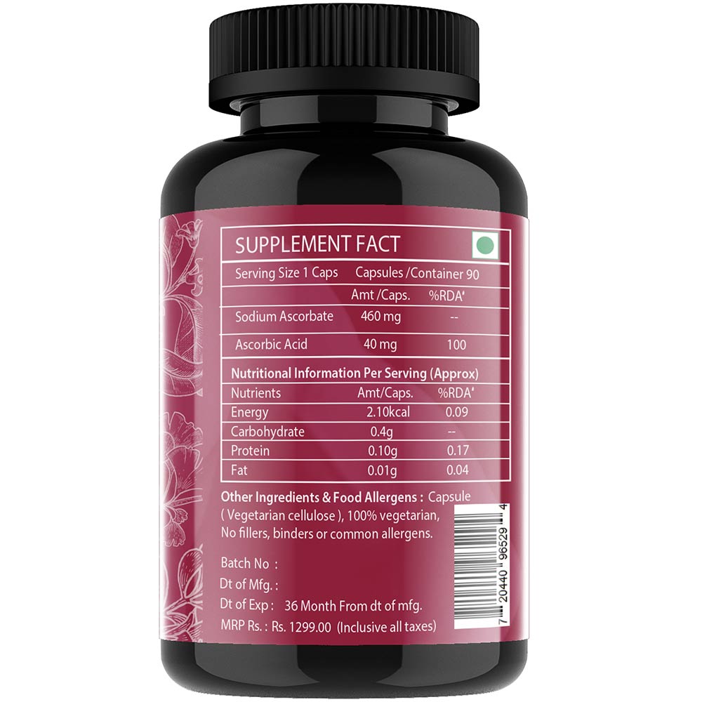 5 - Vitaminhaat Vitamin C,  90 capsules  Unflavoured 