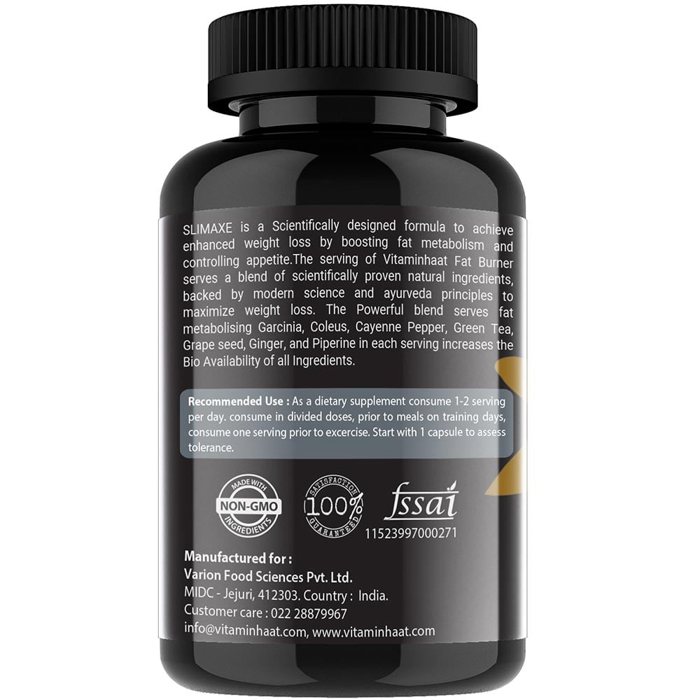 6 - Vitaminhaat Slimaxe Fat Burner,  90 capsules  Unflavoured 