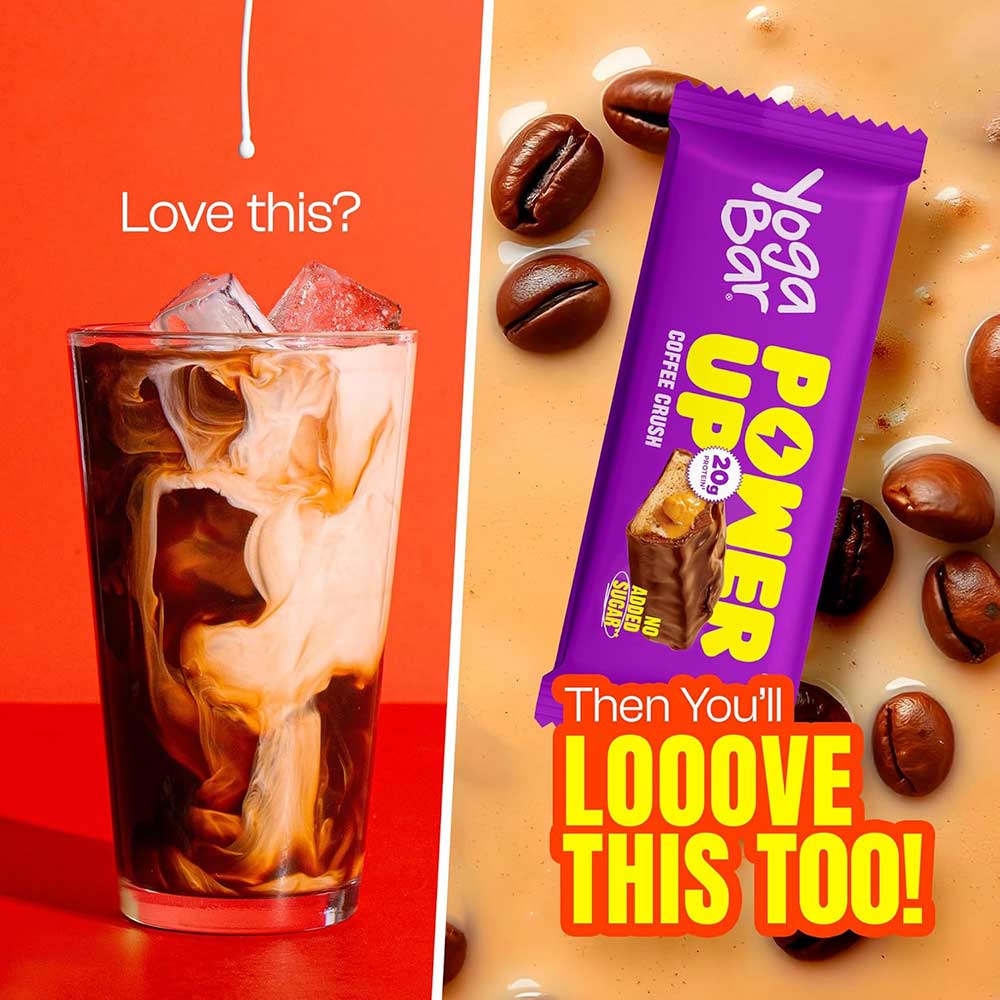 6 - Yogabar Power Up 20g Protein Bar,  1 bar(s)  Coffee Crush 
