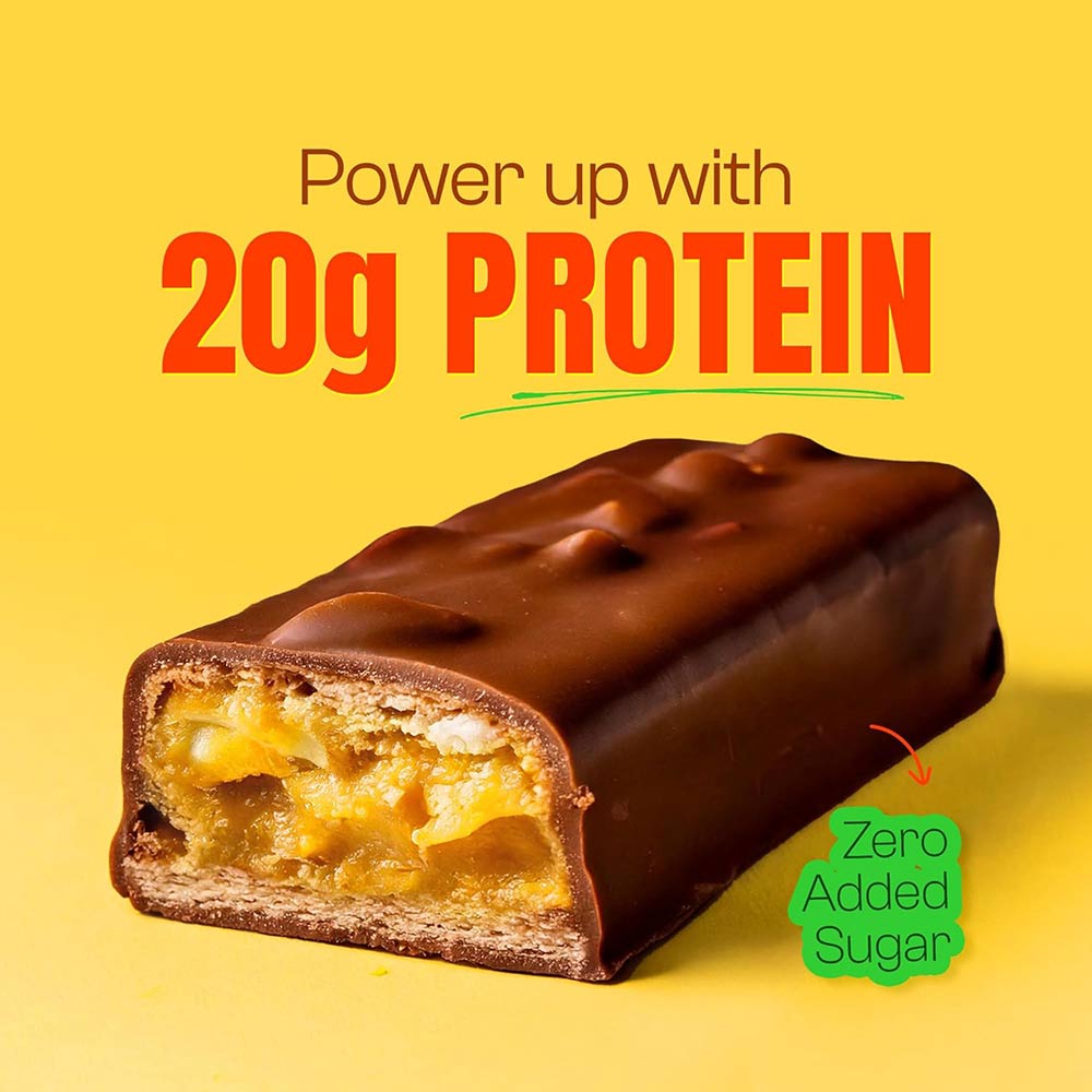 5 - Yogabar Power Up 20g Protein Bar,  5 bar(s)  Coffee Crush 
