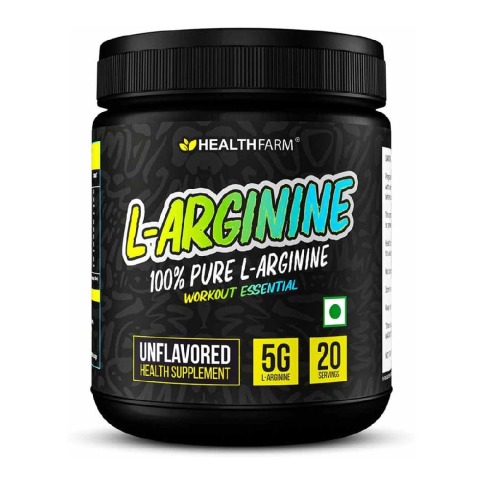 1 - Healthfarm 100% Pure L-Arginine,  0.22 lb 
