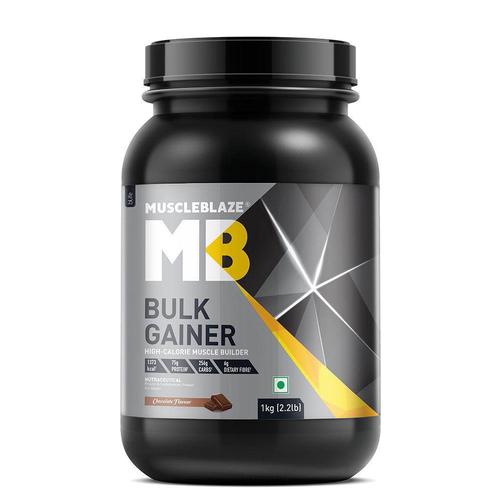 3 - MuscleBlaze Bulk Gainer with Creatine,  2.2 lb  Chocolate 