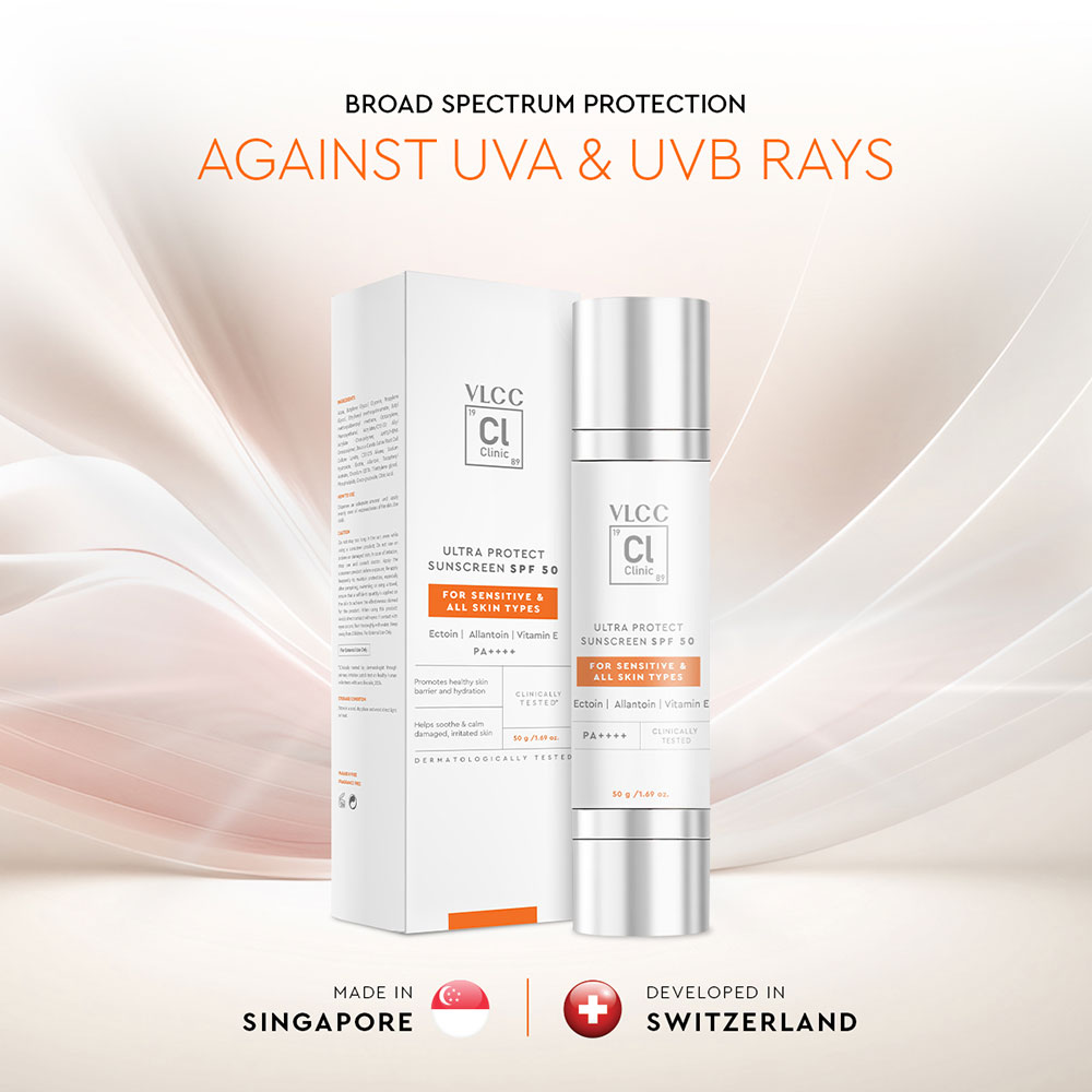 4 - VLCC Clinic Ultra Protect Sunscreen,  50 g  SPF 50 PA++++ 