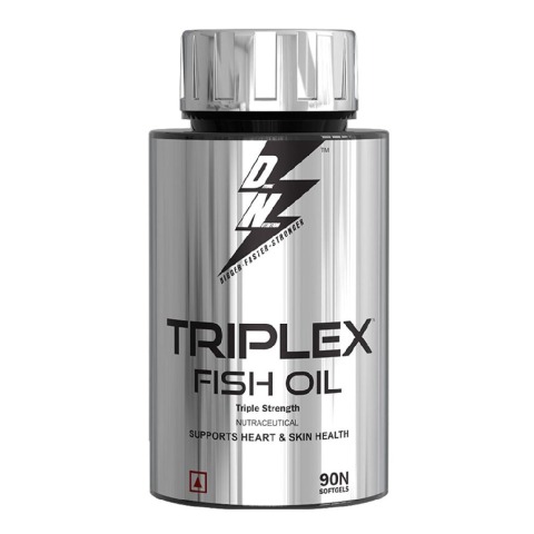 1 - Divine Nutrition Triplex Fish Oil,  90 softgels 