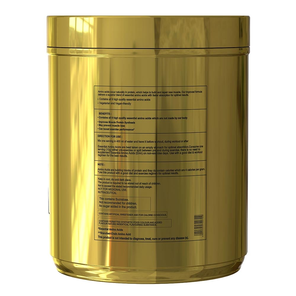 2 - Divine Nutrition EAA,  Orange  0.55 lb  25 Servings 