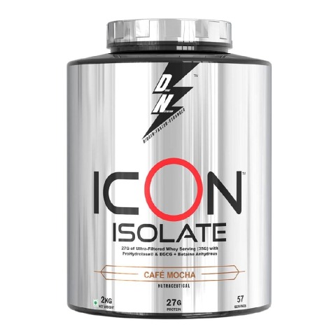 1 - Divine Nutrition Icon Isolate,  4.4 lb  Cafe Mocha 