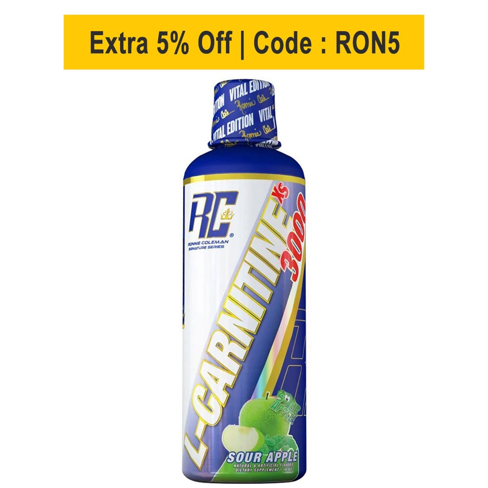 RONNIE COLEMAN L-Carnitine XS 3000,  473 ml  Sour Apple 