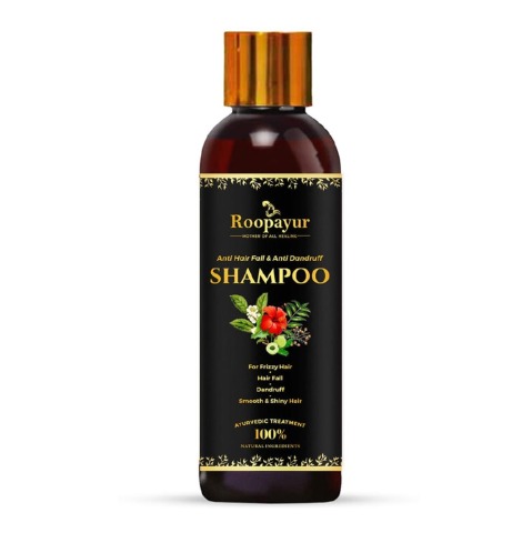 1 - Roopayur Anti Hair Fall & Anti Dandruff Shampoo,  100 ml  for Frizzy Hair 