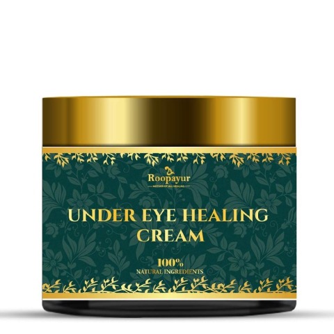 1 - Roopayur Under Eye Healing Cream,  50 g  100% Natural Ingredients 