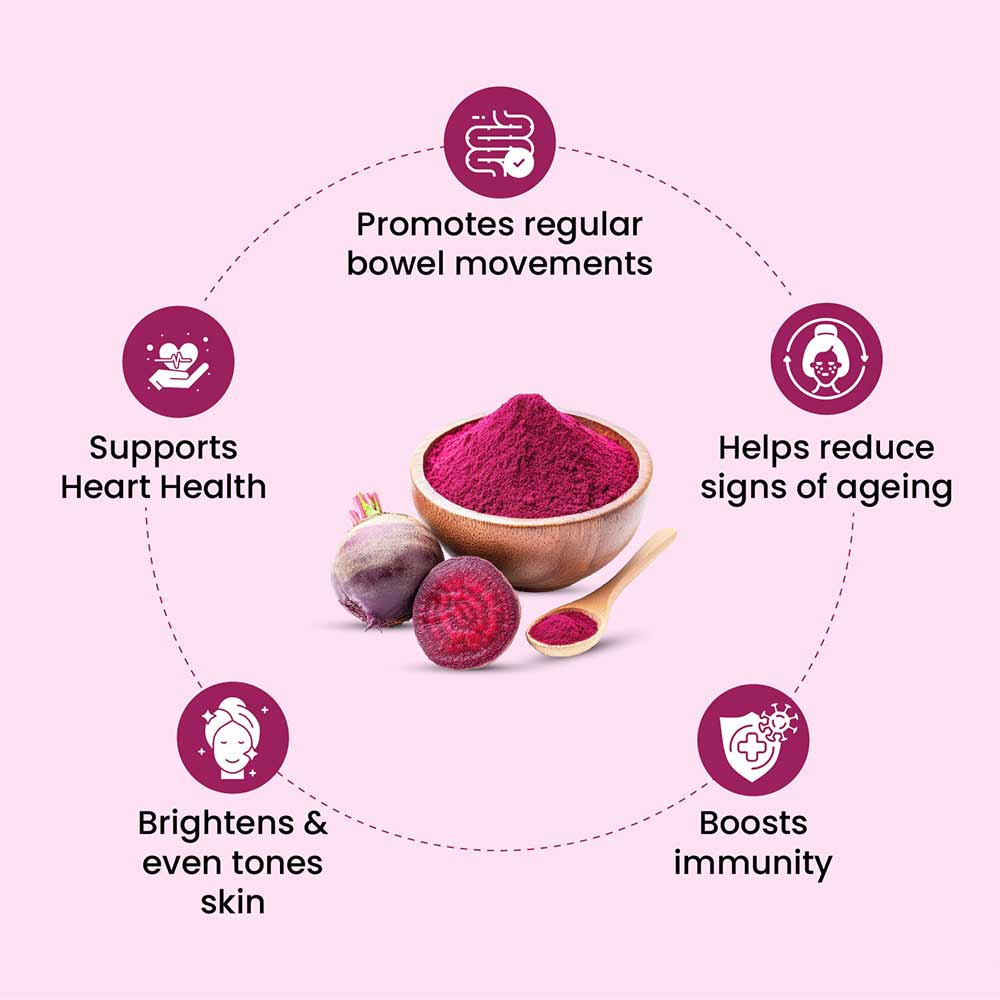 5 - Vlado's Himalayan Organics Organic Beetroot Powder,  100 g 