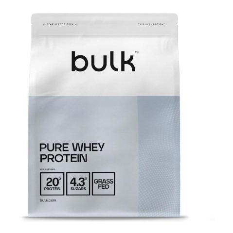 1 - Bulk Pure Whey Protein,  3.96 lb  Strawberry 