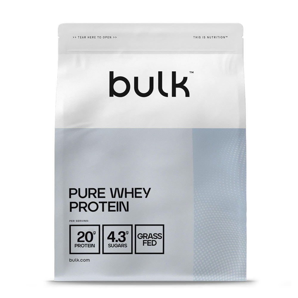 1 - Bulk Pure Whey Protein,  3.96 lb  Strawberry 