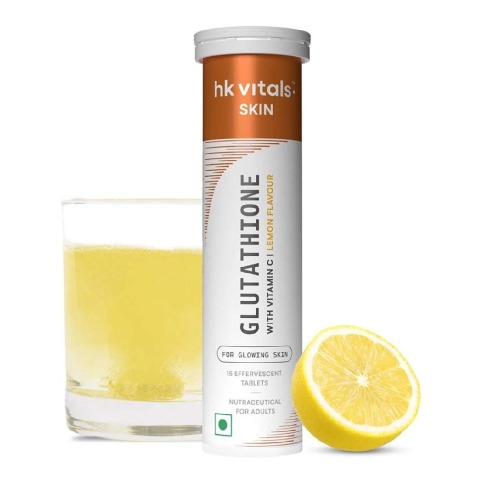 1 - HealthKart HK Vitals Glutathione Effervescent OP,  Lemon  15 tablet(s) 