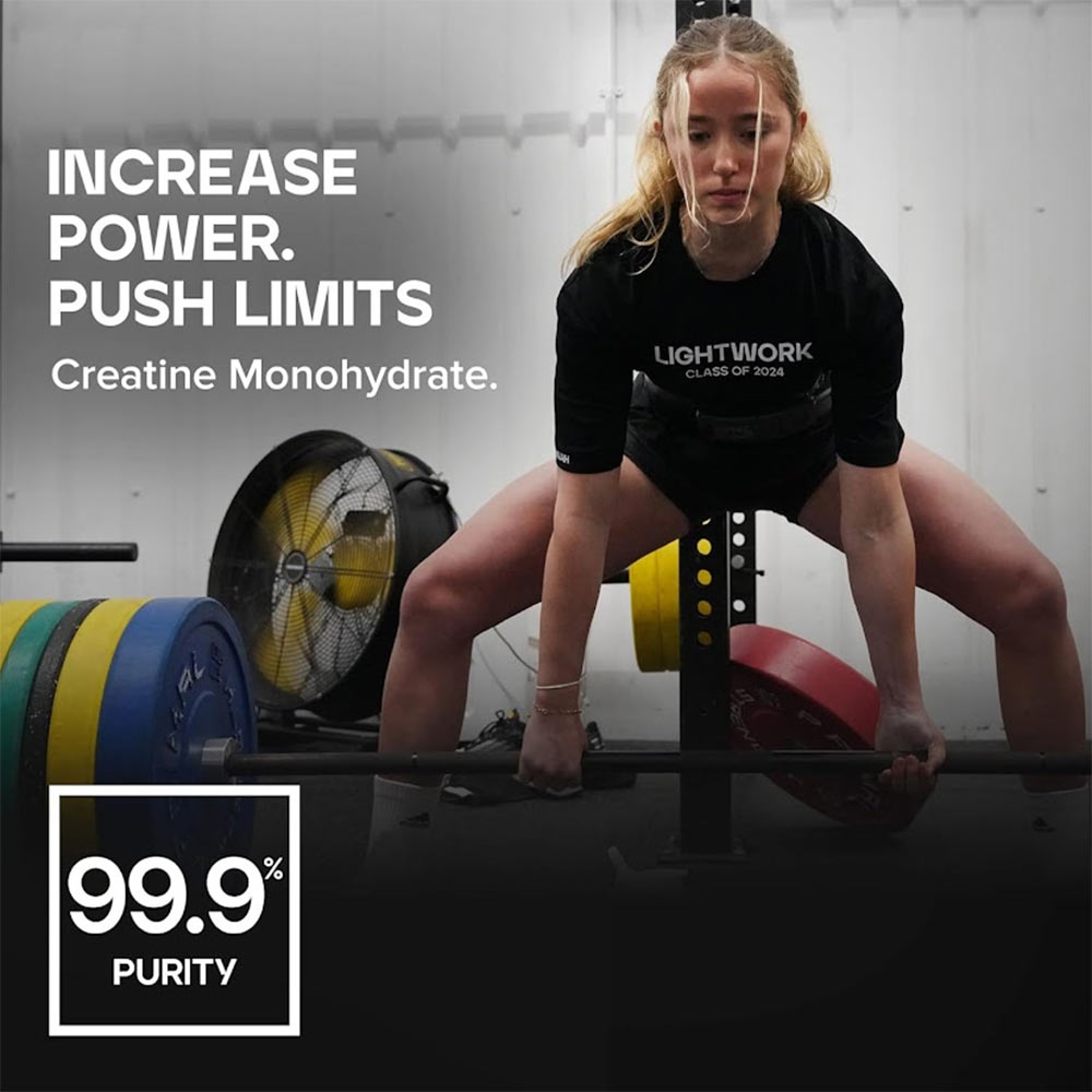 2 - Bulk Creatine Monohydrate Powder,  Unflavoured  1.1 lb 