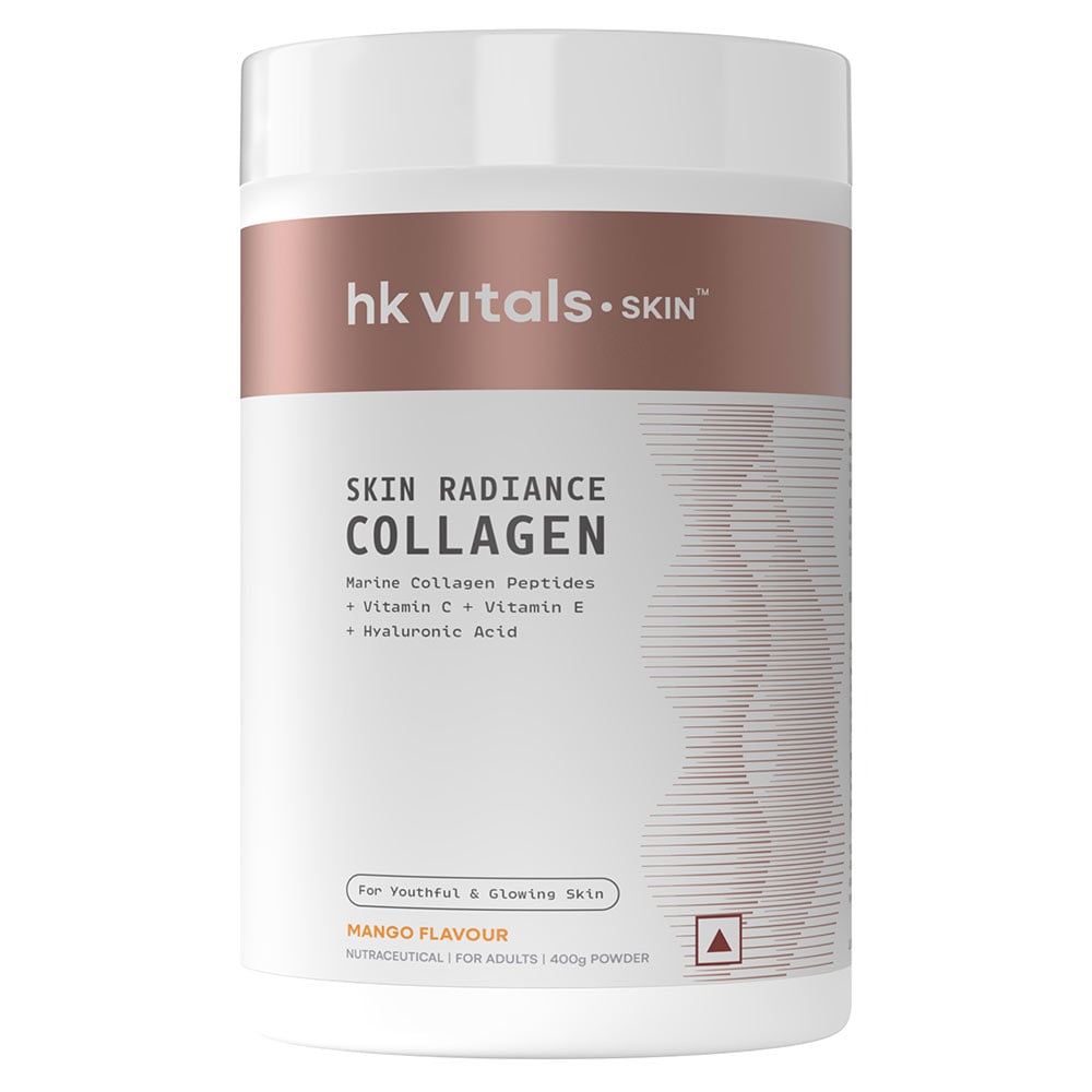 1 - HK Vitals Skin Radiance Collagen,  Marine Collagen  400 g  Mango 