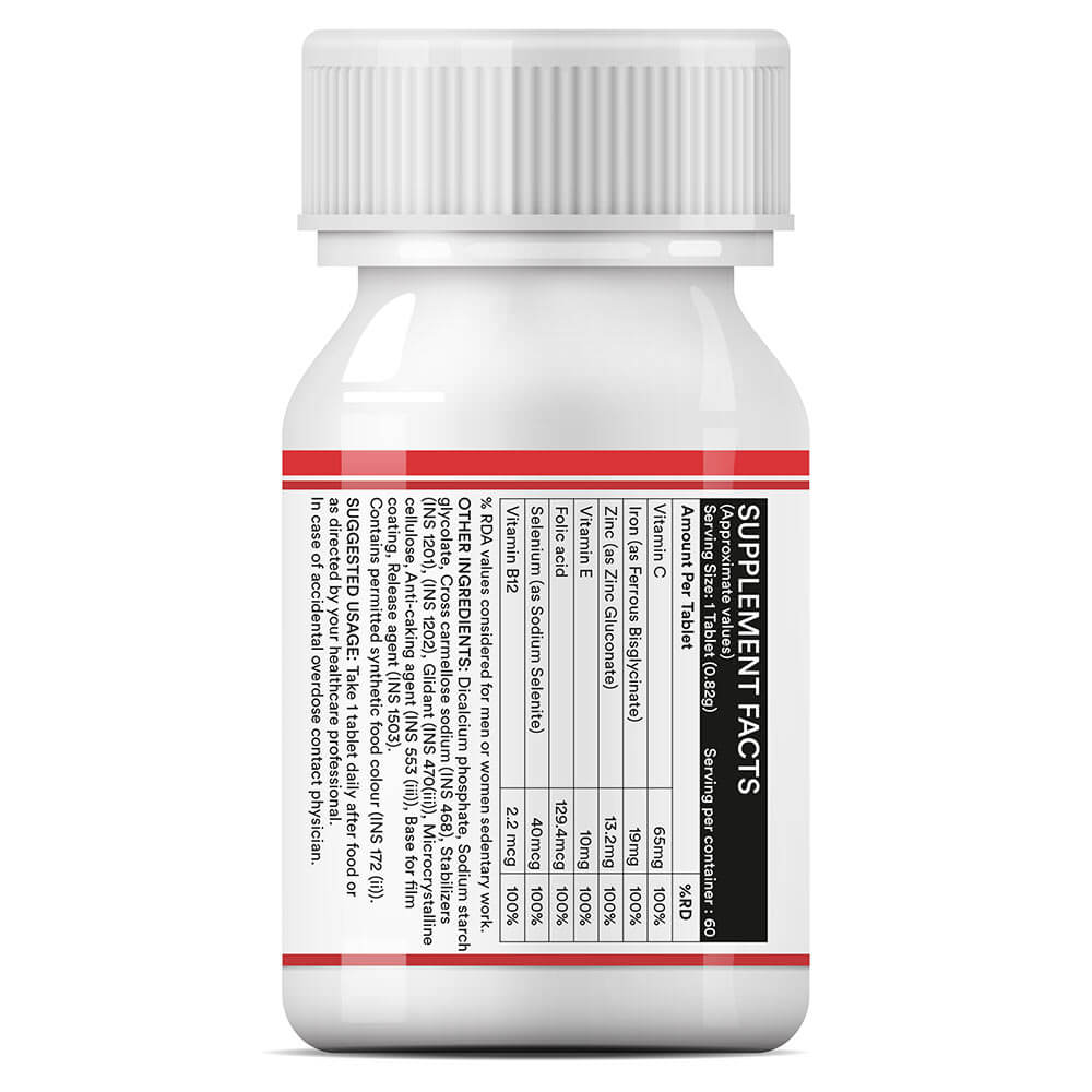 2 - INLIFE Iron + Folic Acid,  Unflavoured  60 tablet(s) 
