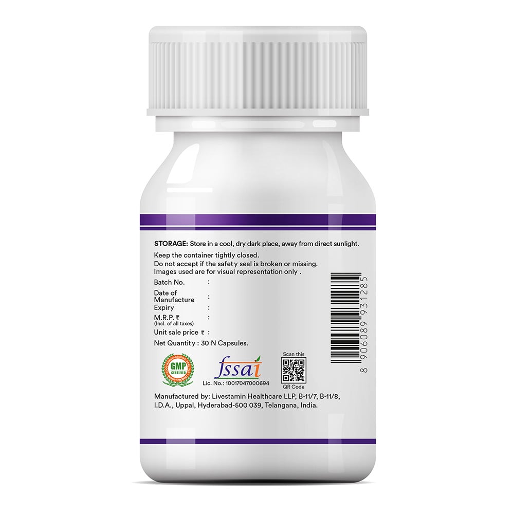 4 - INLIFE Glutathione Reduced with Vitamin C, Milk Thistle,  Unflavoured  30 veggie capsule(s) 