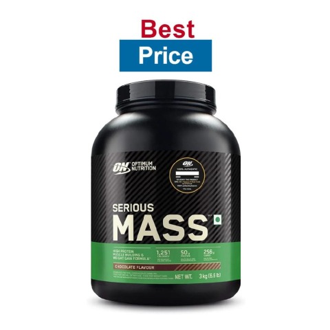 ON (Optimum Nutrition) Serious Mass,  6.6 lb  Chocolate 