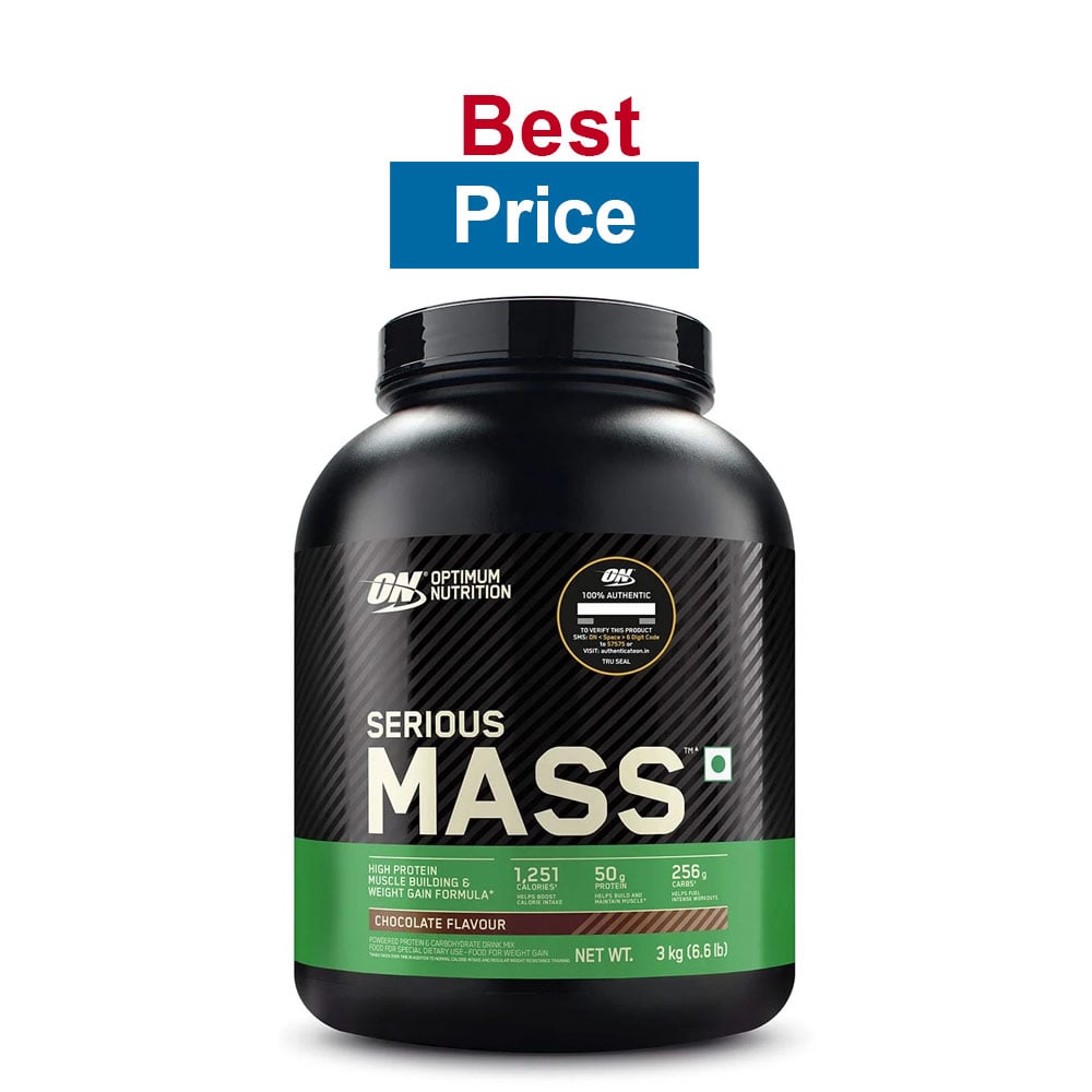 ON (Optimum Nutrition) Serious Mass,  6.6 lb  Chocolate 