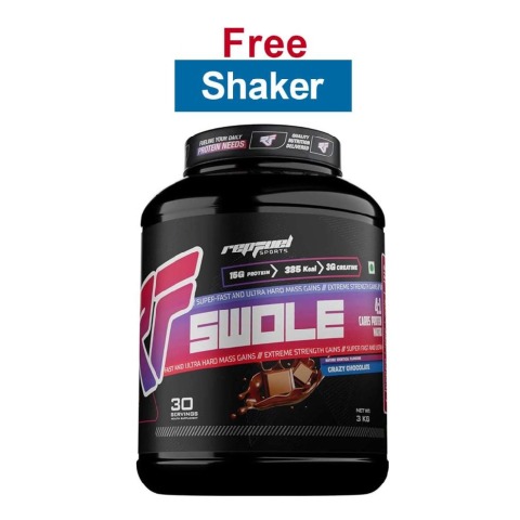 Repfuel Sports Swole Mass Gainer,  6.6 lb  Crazy Chocolate 