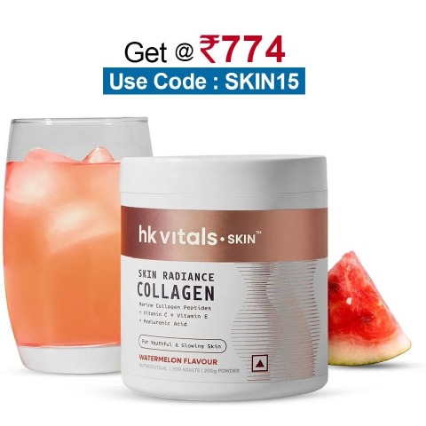 HealthKart HK Vitals Skin Radiance Collagen,  200 g  Watermelon 