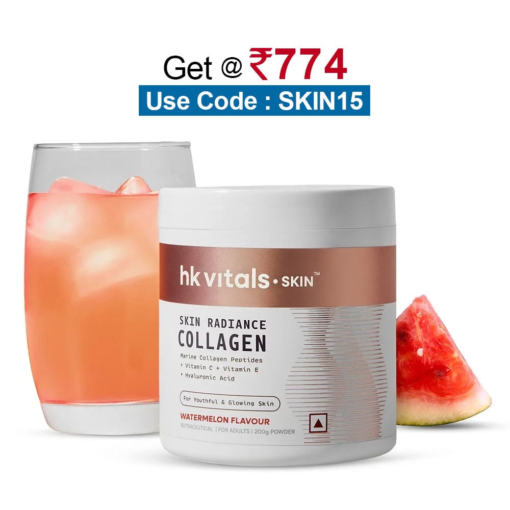 HealthKart HK Vitals Skin Radiance Collagen,  200 g  Watermelon 