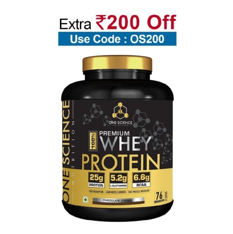 One Science 100% Premium Whey Protein,  5 lb  Chocolate Charge 