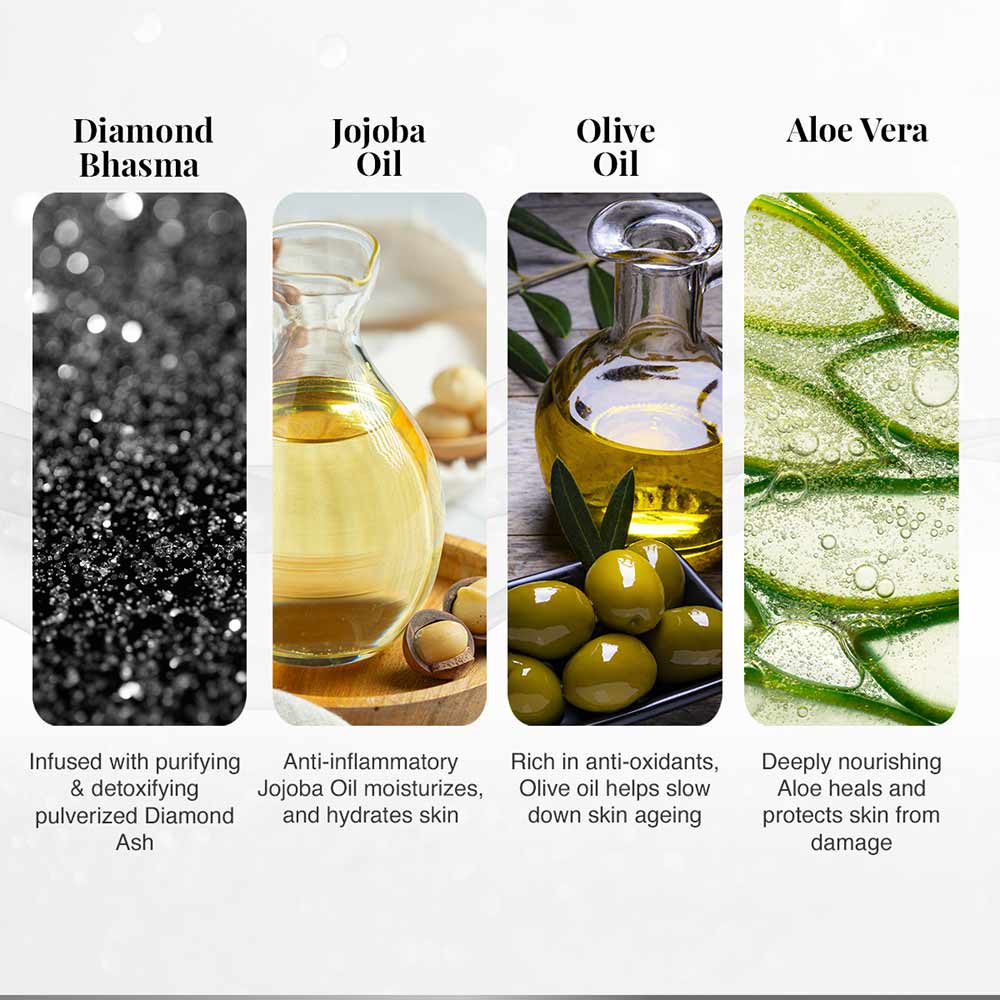4 - VLCC Single Facial Kit,  60 g  Diamond 
