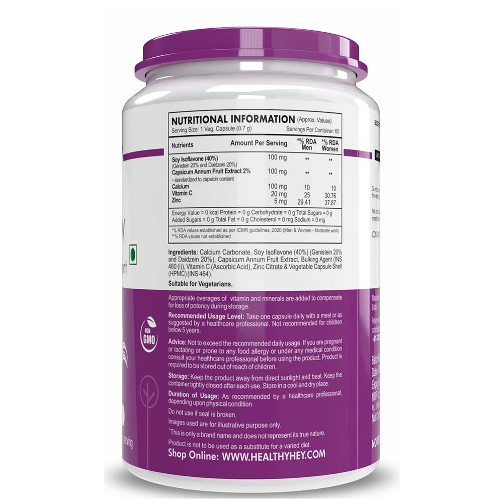 3 - HealthyHey Nutrition HairVgrow,  60 capsules 