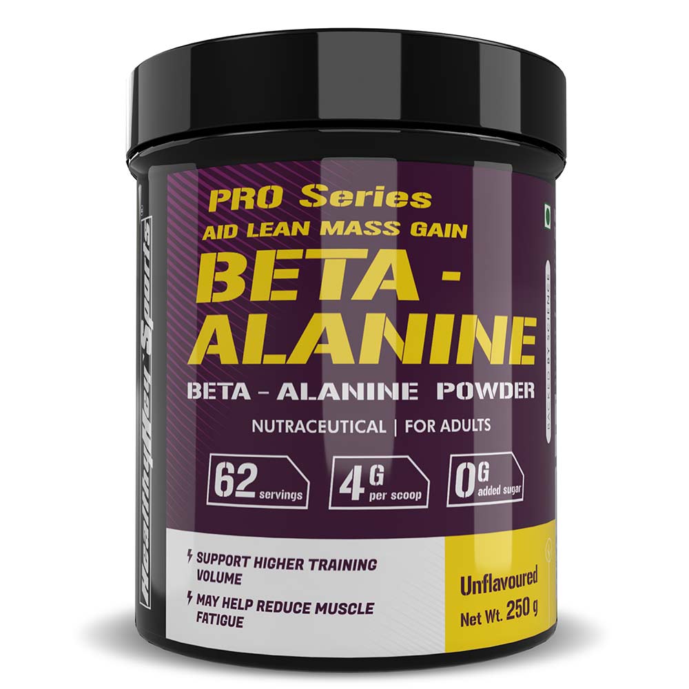 1 - HealthyHey Sports Beta Alanine Powder,  Unflavoured  0.55 lb 
