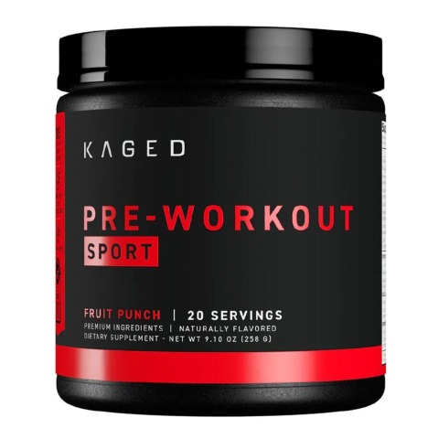 1 - Kaged Muscle Pre-Kaged Sport,  0.59 lb  Fruit Punch 