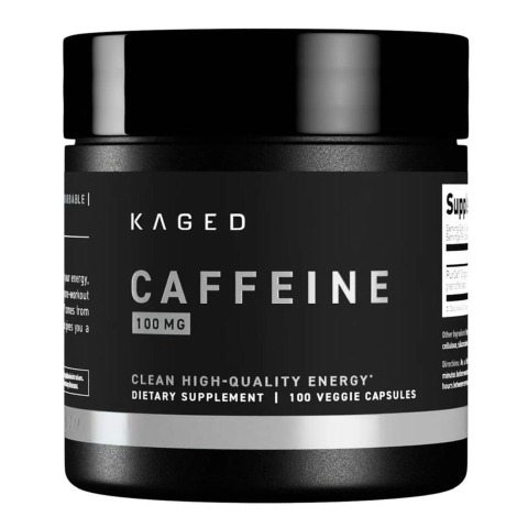 1 - Kaged Muscle Caffeine (200 mg),  100 capsules  Unflavoured 