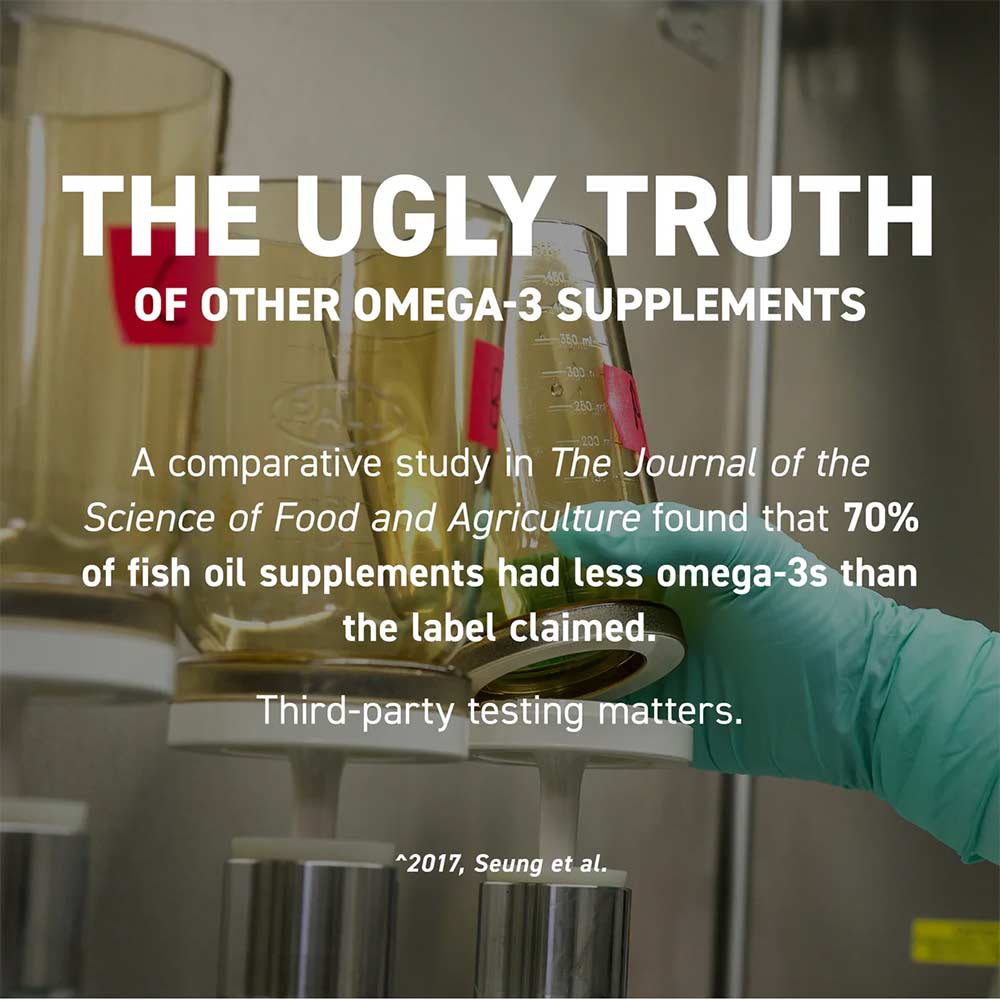 5 - Kaged Muscle Omega-3,  60 softgels 