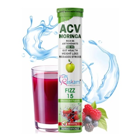 1 - Raskam ACV Moringa,  15 tablet(s)  Mixberry 