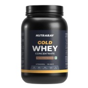 Nutrabay Gold Concentrate Whey Protein- 2.2 lb Rich Chocolate Creme