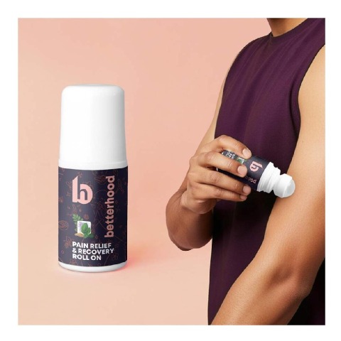 1 - betterhood Pain Relief & Recovery Roll On,  50 ml 
