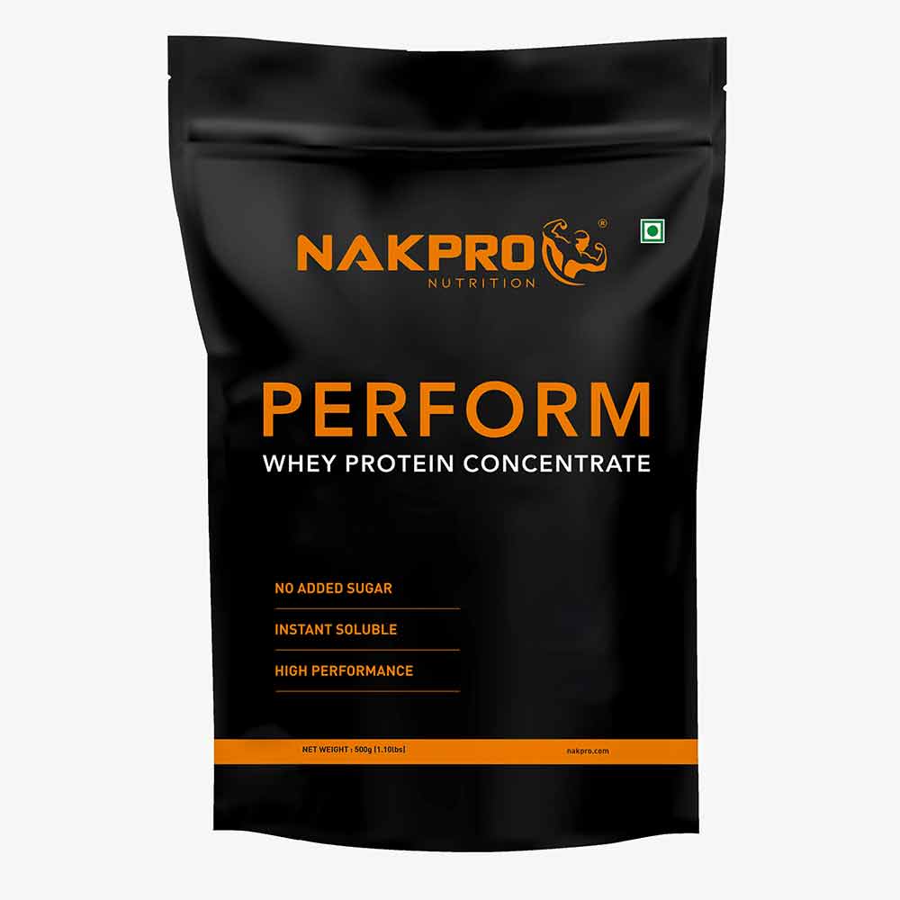 1 - Nakpro Perform Whey Protein Concentrate,  1.1 lb  Coffee 