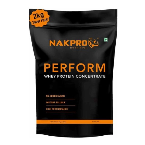 1 - Nakpro Perform Whey Protein Concentrate,  4.4 lb  Malai Kulfi 