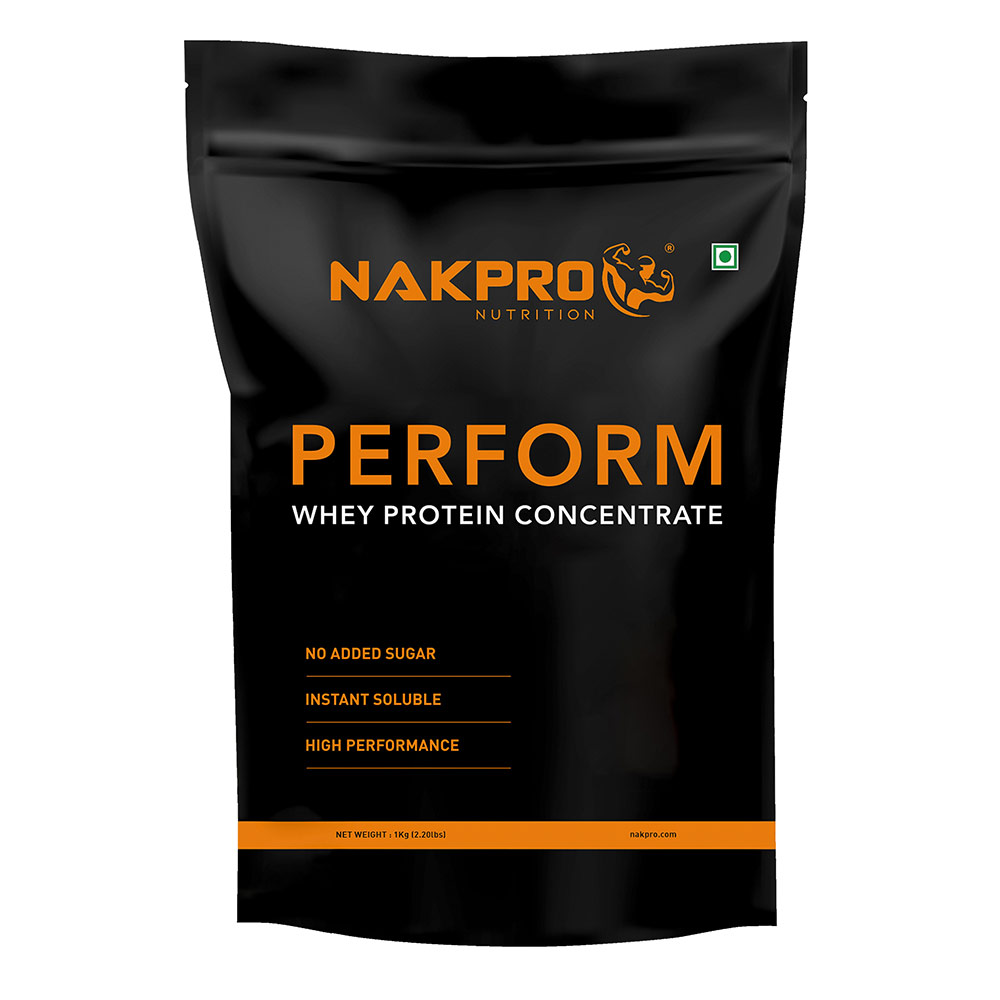 1 - Nakpro Perform Whey Protein Concentrate,  2.2 lb  Cookies & Cream 