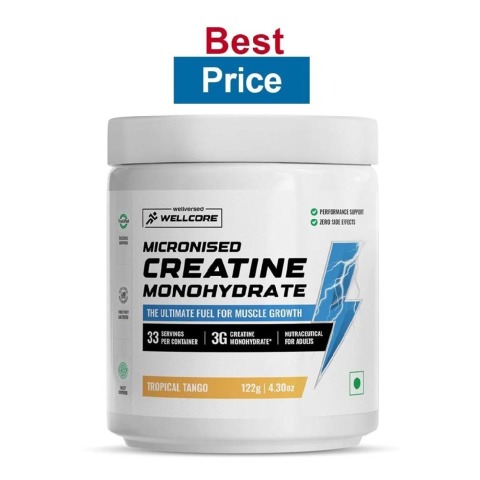 Wellcore Micronised Creatine Monohydrate,  Tropical Tango  0.269 lb 