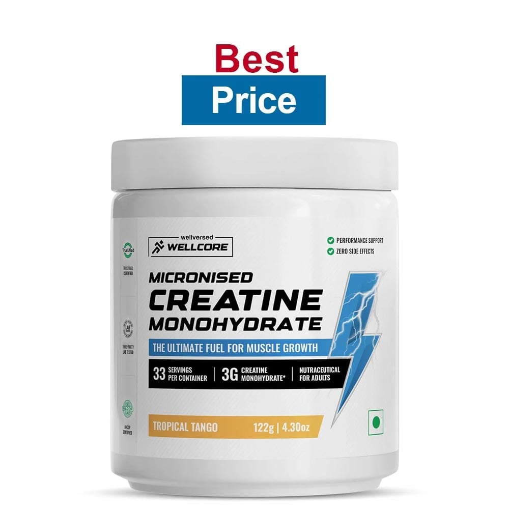 Wellcore Micronised Creatine Monohydrate,  Tropical Tango  0.269 lb 