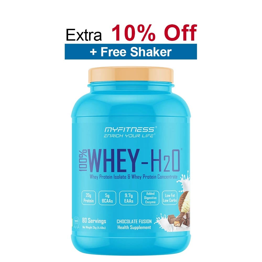 Myfitness 100% WHEY-H2O,  4.4 lb  Chocolate Fusion 