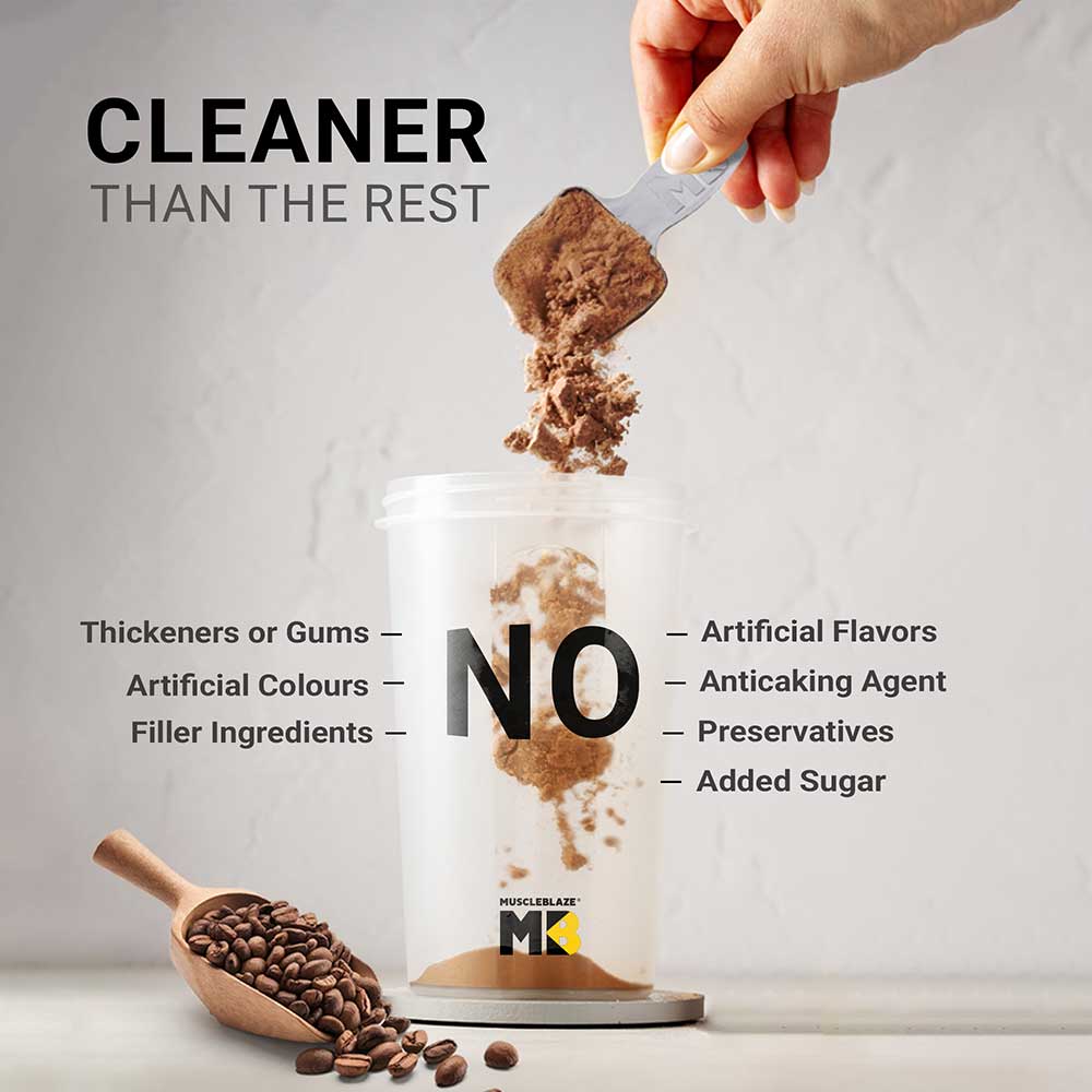 6 - MuscleBlaze Biozyme Performance Whey, 1.65 lb Blue Tokai Coffee