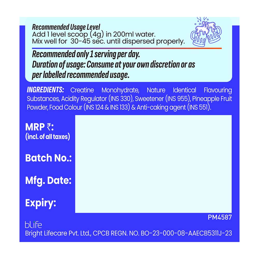 2 - Smash Micronised Creatine Monohydrate,  Bite me Berries  0.26 lb 