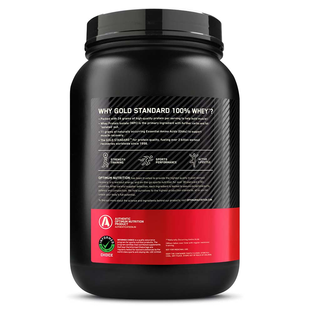 12 - ON (Optimum Nutrition) Gold Standard 100% Whey Protein,  2 lb  Cookies & Cream 