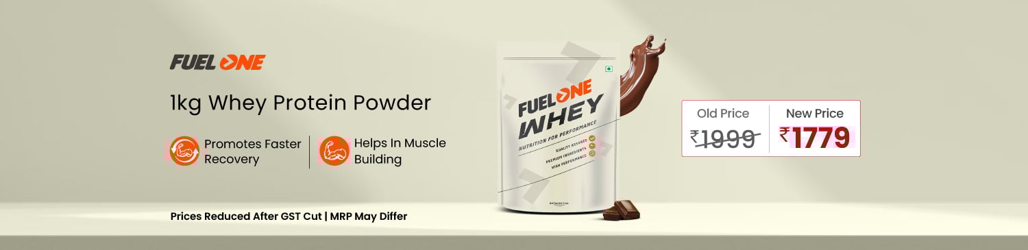 Fuel One Whey Protein Powder Range | Offer Price - 1779