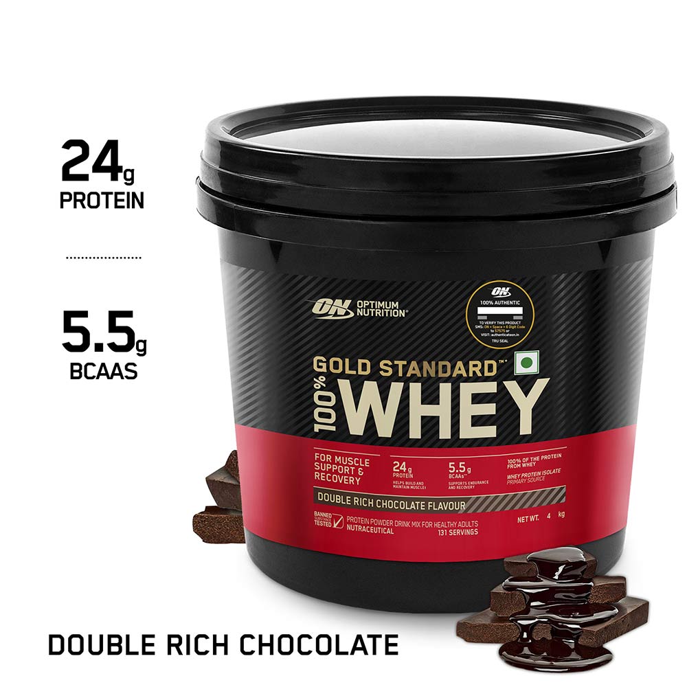 7 - ON (Optimum Nutrition) Gold Standard 100% Whey Protein,  8.8 lb  Double Rich Chocolate 