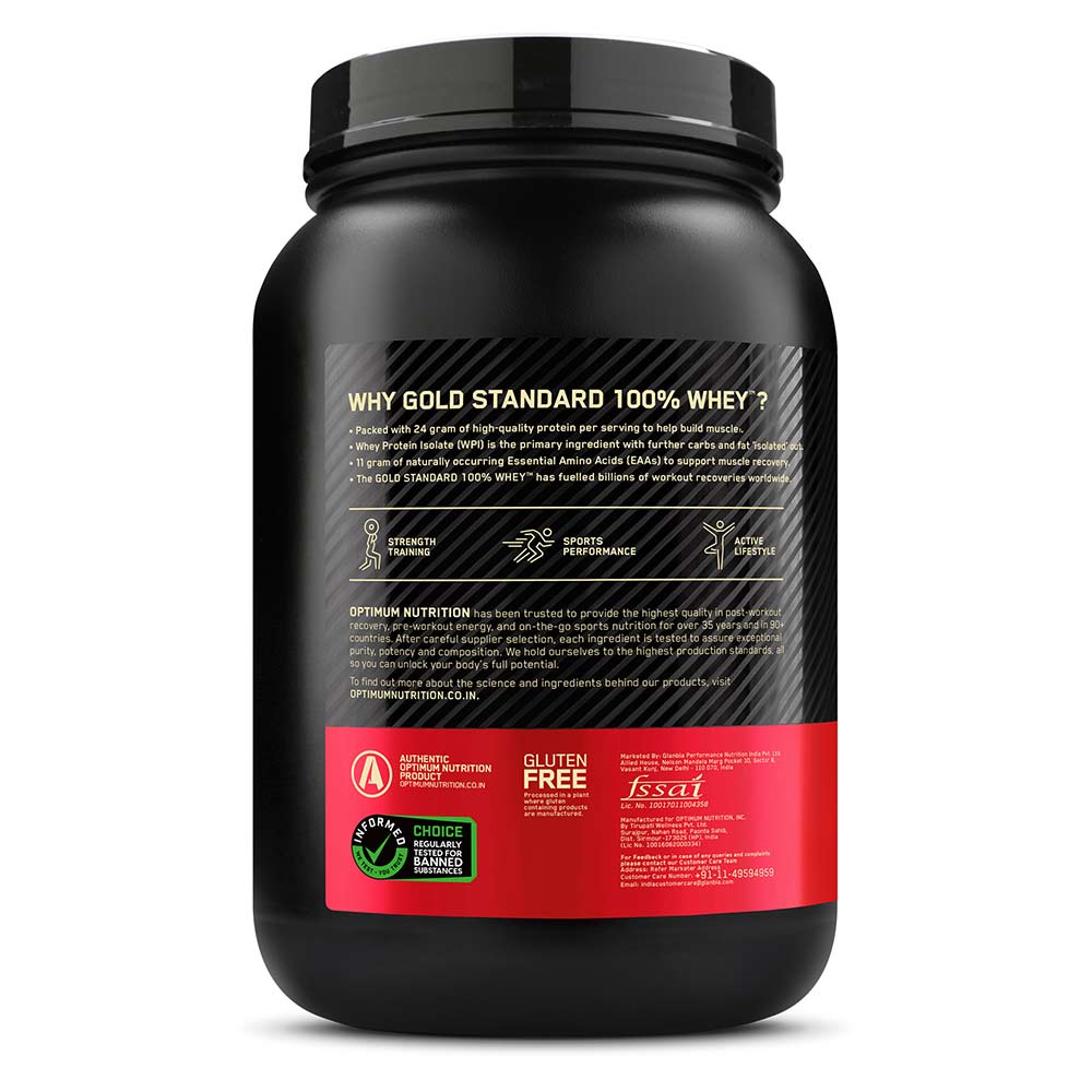 11 - ON (Optimum Nutrition) Gold Standard 100% Whey Protein,  2 lb  Alphonso Mango 