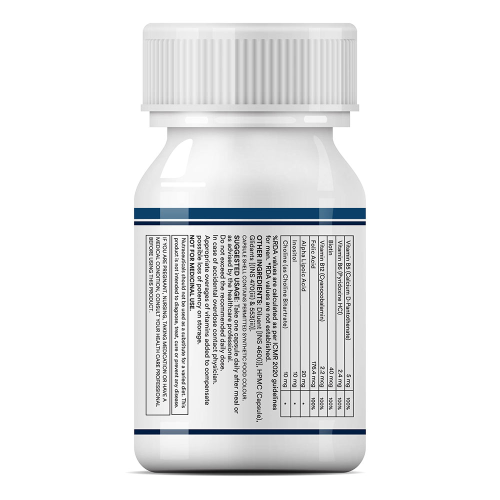 9 - INLIFE High Strength B-Complex,  60 veggie capsule(s)  Unflavoured 