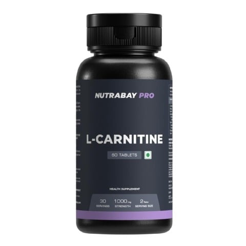 1 - Nutrabay Pro L-Carnitine,  60 tablet(s)  Unflavoured 